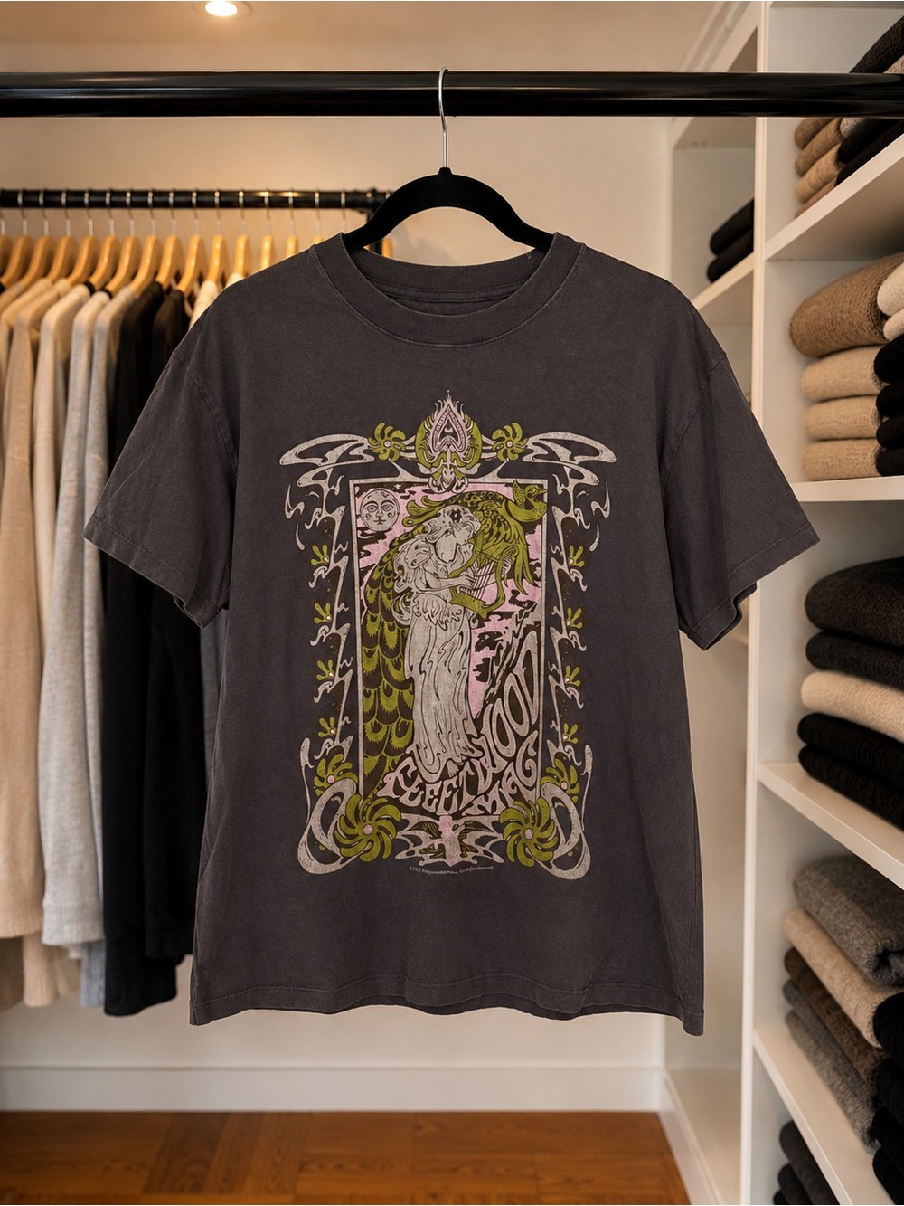 Abercrombie Fleetwood Mac Vintage Wash Graphic Tee | Band Shirt